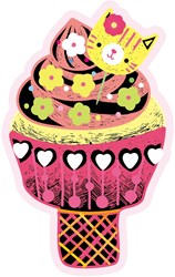 Avenir jeu à gratter magnétique Yummi Dessert jouet créatif