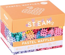 Marioinex Bausteine Mini Waffle Pastell 500 Stück Konstruktionsset