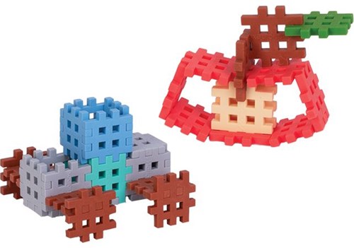 Marioinex Bausteine Mini Waffle Pastell 70 Stück Konstruktionsset-2
