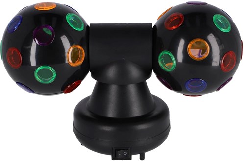 Disco twin disco bal 10 cm party time-3