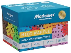 Marioinex Midi Waffle Construction Wheels 120 Pcs