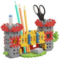 Marioinex Bausteine Mini Waffle Schreibtisch Organizer Abenteuer Multicolor