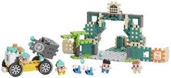 Marioinex Bauset Mini Waffle City Banküberfall 148 Teile Spielzeug