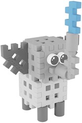 Marioinex Bauset Mini Waffle Pocket Pets Elefant buntes Spielzeug