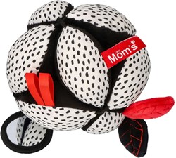 Mom's Care Montessori Babyball mit Spiegel schwarz-weiß sensorisches Spielzeug