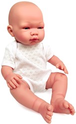 Asi Babypuppe Pablo mit weichem Körper - Spielzeugpuppe weiß
