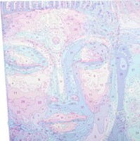 Craft Buddy kit peinture par numéros Bouddha 30x30cm toile acrylique-2
