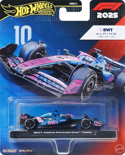 Hot Wheels Formel 1 Auto Alpine Team Pierre Gasly Premium 1:64-2