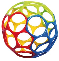 Oball Klassisch Blau/Grün/Gelb - 10 cm