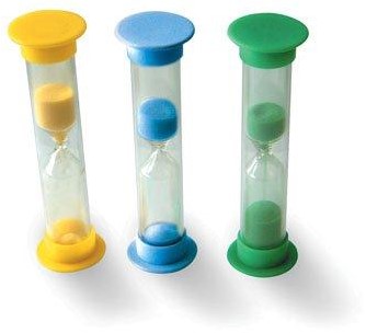 TickiT Tickit Mini-Zandloperset (1, 3, 5 minuten)