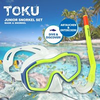 Schildkröt set de snorkeling junior Toku - kit de snorkeling pour enfants dès 4 ans-2