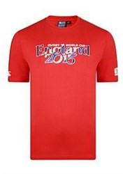 Canterbury T-Shirt Weltmeisterschaft 2015 Kinder Rot - 116