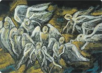Kapitein Kalk lot de cartes art tableau noir Hérauts 5 pièces