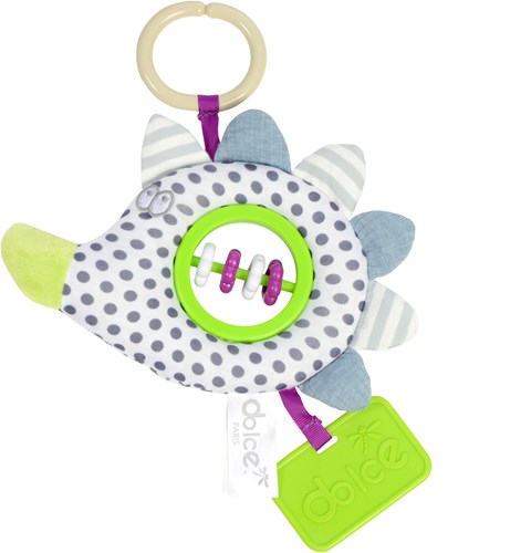 Dolce Toys Spielzeug Primo Aktivitätsanhänger Igel Henri - 21 cm