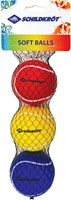 Schildkröt set de balles souples mousse PU plaisir de jouer 7cm look tennis-2