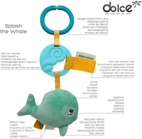 Dolce Toys Spielzeug Ozean Aktivität Anhänger - Whale Splash-2