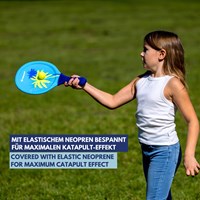 Schildkröt set de raquettes de plage néoprène - jouet beachball eau-3