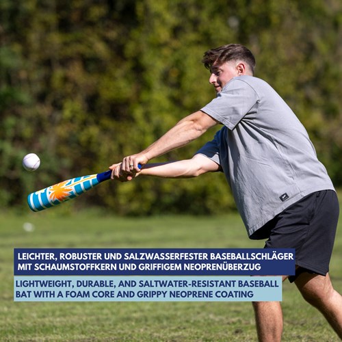 Schildkröt set de baseball néoprène - batte et balle souples pour enfants-3