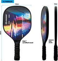 Schildkröt Set de Pickleball pour 2 joueurs - Jouet sport de raquette-2