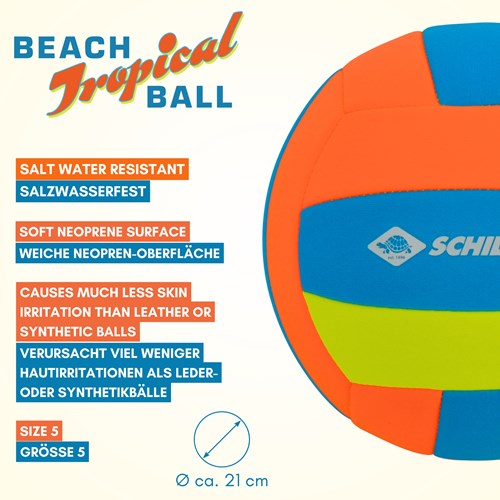 Beach Volleyball Tropical, Size 5-2