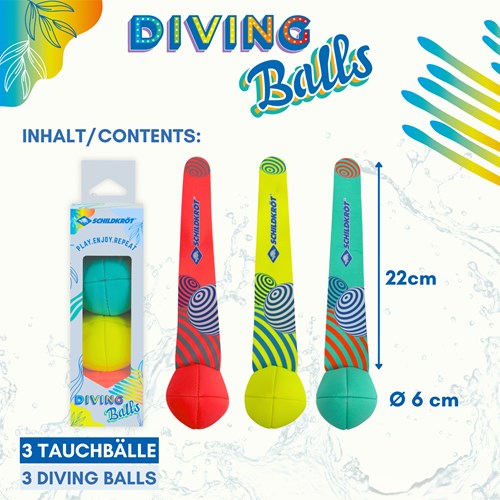 SCHILDKROT NEOPRENE DIVING BALLS - 3 PACK-2