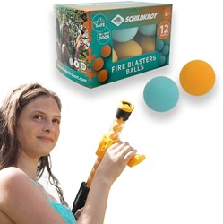 Schildkröt balles de rechange en mousse Fire Blaster 12 pièces jouet