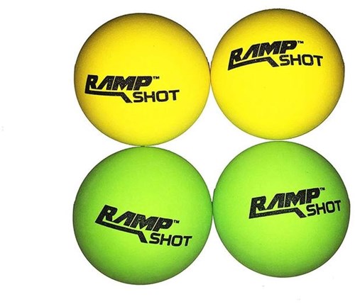 Megaform RampShot Ersatzbälle 4er-Set für Outdoor-Spielspaß