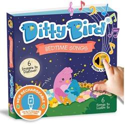 Ditty Bird livre sonore Chansons du coucher livre musical interactif enfants
