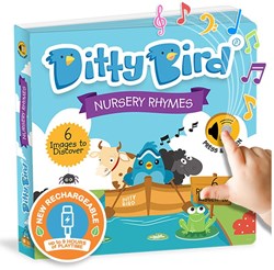 Ditty Bird livre sonore livre musical interactif pour tout-petits et enfants d'âge préscolaire