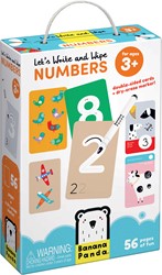 Banana Panda Let's Write and Erase Numbers 3+