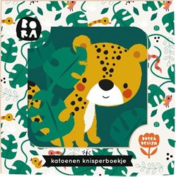 Bora Shop livre bébé bruissant animaux de la jungle – doux et coloré