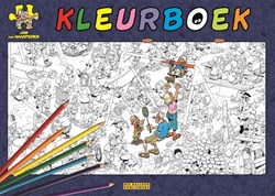 Big Balloon Malbuch Jan van Haasteren für Kinder ab 7 Jahren kreativ