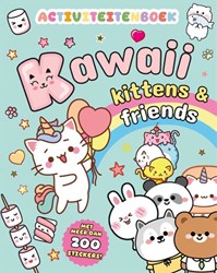 Big Balloon Aktivitätenbuch Kawaii & friends mit Stickern und Rätseln