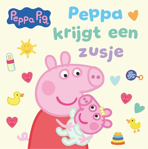 Big Balloon Peppa Pig livre d'images Peppa a une petite sœur bébé