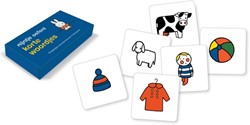 Mercis Miffy übt kurze Wörter (+ Karte)
