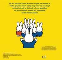 Mercis livre sonore interactif Miffy pour tout-petits 2+ éducatif-2