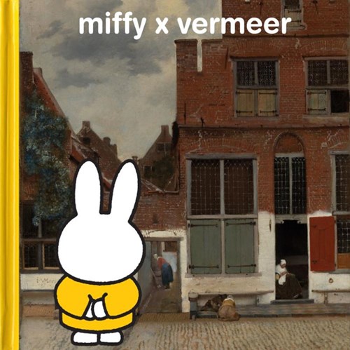 Mercis livre d'art pour enfants Miffy x Vermeer couverture rigide éducatif
