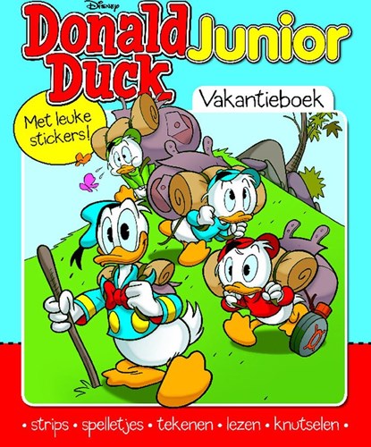 Disney livre de vacances Donald Duck Junior avec autocollants et bricolage-2