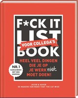 Image Books livre cadeau Fuck-it list pour collègues plaisir au bureau