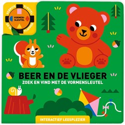 Image Books livre-jeu interactif à chercher - L’ours et le cerf-volant formes