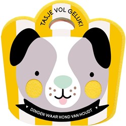 Image Books Kinderbuch Tasje vol geluk Hund mit Filz und Illustrationen