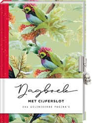 Image Books Dagboek met cijferslot Birds.