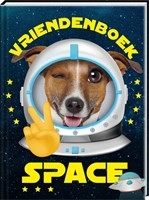 Image Books Freundebuch Space Dog für Kinder - bunt und kreativ