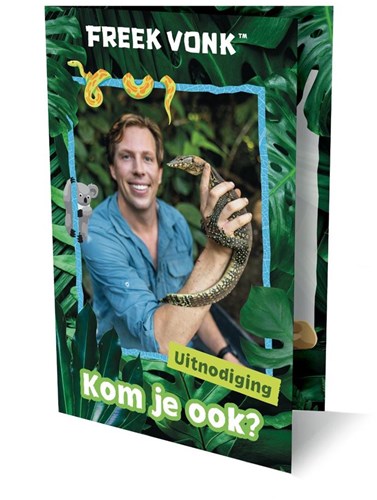 Image Books cartes d'invitation Freek Vonk - lot de 6 cartes d'anniversaire enfants