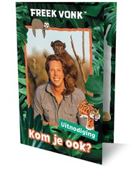 Image Books cartes d'invitation Freek Vonk lot de 6 pour fête d'enfants