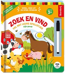 Image Books livre de recherche Ferme - livre interactif d'énigmes pour enfants