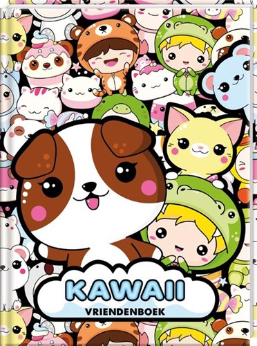 Image Books Freundealbum kawaii - fröhliches Eintragbuch für Kinder