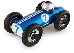 Playforever voiture de course Bonnie Joules - voiture jouet bleue décoration