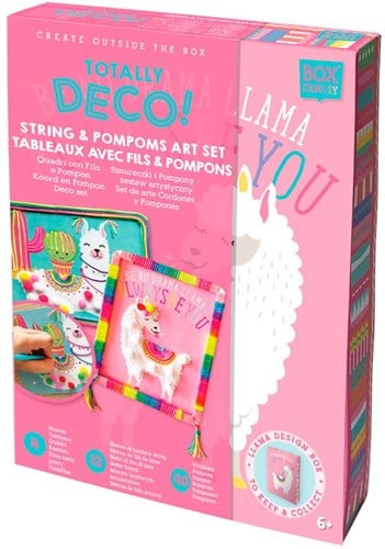 Ensemble Déco Cordon Et Pompon BOX CANDIY