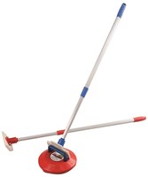 Kurling Schiebestöcke Indoor Curling Set mit Teleskopgriffen